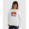 Ellesse - Corneo Sweatshirt - Sweats & Hoodies (WHITE) Corneo Sweatshirt