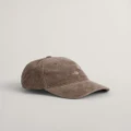 Gant - Shield Corduroy Cap - Headwear (DESERT BROWN) Shield Corduroy Cap