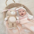 Living Textiles - Amelia the Bunny Knitted Toy - Animals (Neutrals) Amelia the Bunny Knitted Toy