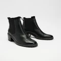 Mollini - Blainee Boots - Boots (Black & Black Heel) Blainee Boots