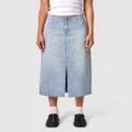 Neuw - Recut Maxi Skirt - Denim skirts (Blue) Recut Maxi Skirt