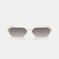Prada - 0PR A51S - Sunglasses (Pale Gold) 0PR A51S