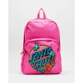 Santa Cruz - Take Flight Dot Backpack Teens - Backpacks (Pink) Take Flight Dot Backpack - Teens