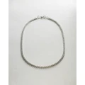 Senso - Tennis Necklace - Jewellery (Silver) Tennis Necklace