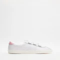 Superga - 2870 Club S Straps Women's ICONIC EXCLUSIVE - Sneakers (White & Pink Favorio) 2870 Club S Straps - Women's - ICONIC EXCLUSIVE
