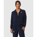 ASICS - Match Jacket Women's - Coats & Jackets (Midnight) Match Jacket - Women's