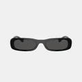 Miu Miu - 0MU 08ZS - Sunglasses (Black) 0MU 08ZS