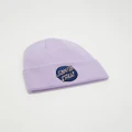 Santa Cruz - Other Dot Patch Beanie Teens - Headwear (Lavender) Other Dot Patch Beanie - Teens