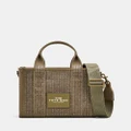 Marc Jacobs - The Crystal Canvas Small Tote Bag - Bags (Slate Green Crystal) The Crystal Canvas Small Tote Bag