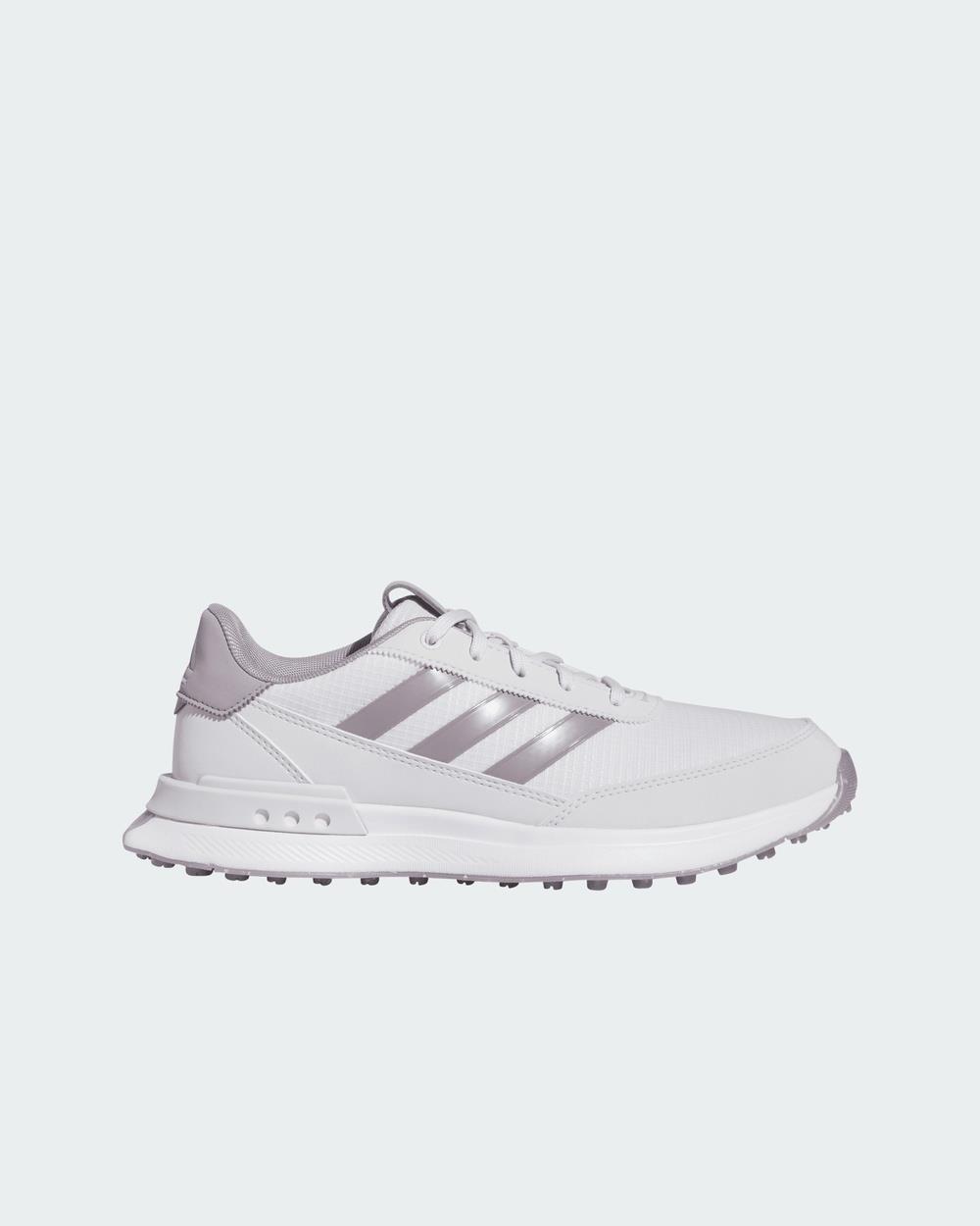 adidas Performance - S2G 24 Spikeless Golf Shoes Womens - Casual Shoes (Dash Grey / Preloved Fig / Silver Metallic) S2G 24 Spikeless Golf Shoes Womens