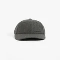 Country Road - Felt Cap - Headwear (Grey) Felt Cap