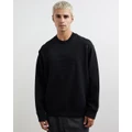 Emporio Armani - Sweater - Sweats (0030 - Black) Sweater