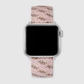 Guess - Guess Apple Band Pink Logo Textured - Fitness Trackers (Pink) Guess Apple Band - Pink Logo Textured