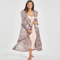 Love and Lustre - Silk Robe - Sleepwear (Multi) Silk Robe