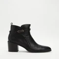 Mollini - Cheniya Boots - Ankle Boots (Black-Black Heel) Cheniya Boots