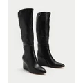 Mollini - Meima Boots - Knee-High Boots (Black) Meima Boots