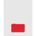 Nine West - 1978W Card Wallet Red - Bags (RED) 1978W Card Wallet - Red
