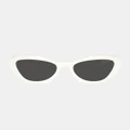 Prada - 0PR A02S - Sunglasses (White) 0PR A02S