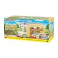 Sylvanian Families - Sylvanian Families Rainbow Fun Nursery Bus - Doll playsets (Multi) Sylvanian Families Rainbow Fun Nursery Bus