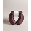 Ted Baker - Kelley Travel Pillow And Eye Mask Set - Travel and Luggage (DP-PURPLE) Kelley Travel Pillow And Eye Mask Set