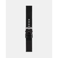 Tissot - Official Textile Strap Lugs 22mm - Watches (Black) Official Textile Strap Lugs 22mm