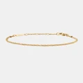 Daniel Wellington - Elan Twisted Chain Bracelet - Jewellery (Gold) Elan Twisted Chain Bracelet