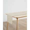 Linen House - Nimes Pure Linen Table Runner - Home (Natural) Nimes Pure Linen Table Runner