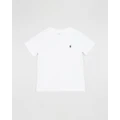 Polo Ralph Lauren - Crew Neck Tee Kids - T-Shirts & Singlets (White) Crew Neck Tee - Kids