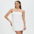 Third Form - Form Strapless Mini Dress - Bridesmaid Dresses (Off White) Form Strapless Mini Dress