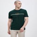 Ben Sherman - Sherman Brand Stripe Tee - T-Shirts & Singlets (Fraser Green) Sherman Brand Stripe Tee