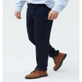 Gap - Essential Khakis in Straight Fit with GapFlex - Pants (NAVY) Essential Khakis in Straight Fit with GapFlex