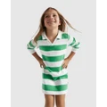 Seed Heritage - Core Rugby Dress - Dresses (Apple Green) Core Rugby Dress