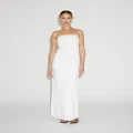 Lover - Kendall Strapless Tube Dress - Bodycon Dresses (Cream) Kendall Strapless Tube Dress