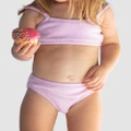 Tacoola - Kids Minnie Set - Bikini Set (Lylac) Kids Minnie Set