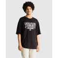 Tommy Jeans - Skate Entry Graphic Tee - T-Shirts & Singlets (Black) Skate Entry Graphic Tee