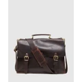 Oxford - Griffin Briefcase - Bags (Brown Medium) Griffin Briefcase