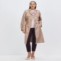 David Lawrence - The Travelling Trench Coat - Coats & Jackets (TORTILLA) The Travelling Trench Coat