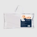 Living Textiles - Cotton Cot Pillow - Nursery (White) Cotton Cot Pillow