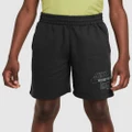 Nike - Club Fleece French Terry Shorts Teens - Shorts (Black & Smoke Grey) Club Fleece French Terry Shorts - Teens
