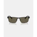 Polo Ralph Lauren - 0PH3155 - Sunglasses (Black) 0PH3155