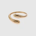 Skagen - Kariana Gold Tone Ring - Jewellery (Gold) Kariana Gold Tone Ring