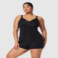 Spanx - Everyday Seamless Shaping High Waisted Shorty - Briefs (Black) Everyday Seamless Shaping-High-Waisted Shorty