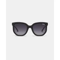 Quay Australia - Coffee Run - Sunglasses (Black & Smoke Polarized) Coffee Run