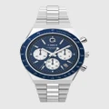 TIMEX - Men’s Q Timex Chronograph - Watches (Blue) Men’s Q Timex Chronograph