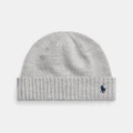 Polo Ralph Lauren - Wool Hat Teens - Headwear (Golf Light Grey Heather) Wool Hat - Teens