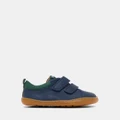 Camper - Peu Cami Shoes Infant - Flats (Dark Blue/Green) Peu Cami Shoes Infant