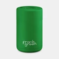 Frank Green - 12oz Stainless Steel Ceramic Reusable Cup Ever Green - Home (Ever Green) 12oz Stainless Steel Ceramic Reusable Cup Ever Green