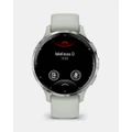 Garmin - Venu 3 - Smart Watches (Sage Gray & Passivated) Venu 3