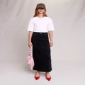 Maje - Jextra Skirt - Skirts (BLACK) Jextra Skirt