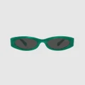 Miu Miu - 0MU 11WS - Sunglasses (Green) 0MU 11WS